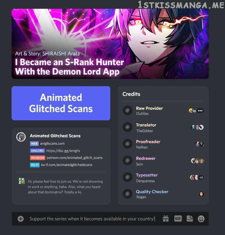 I Became an S-Rank Hunter with the Demon Lord App Chapter 39 1